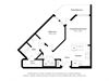 Floor plan image of A2, 1-bedroom apartment